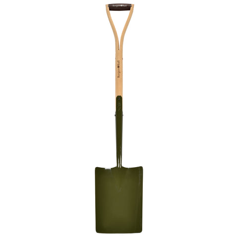 BoronGreen Square Shovel, RHS Endorsed, by Burgon & Ball