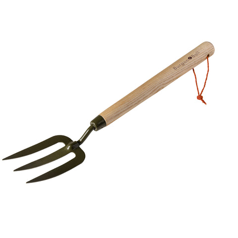BoronGreen Mid Handled Fork, RHS-Endorsed, by Burgon & Ball