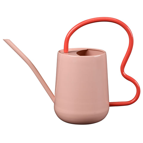 Collector Scalloped Indoor Watering Can, Blush, by Burgon & Ball