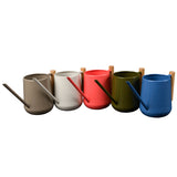 Indoor watering cans from the Collector range, by Burgon & Ball
