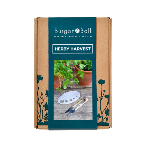 Herby Harvest limited-edition gift set by Burgon & Ball