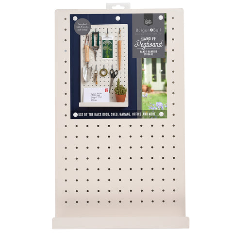 Hang It pegboard by Burgon & Ball - stone