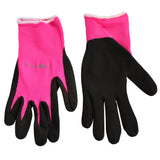 Burgon & Ball FloraBrite fluorescent pink gardening gloves, size S/M