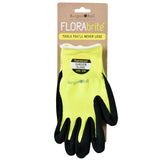 Burgon & Ball FloraBrite fluorescent yellow gardening gloves, size M/L
