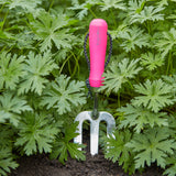Burgon & Ball FloraBrite RHS-endorsed fluorescent pink hand fork