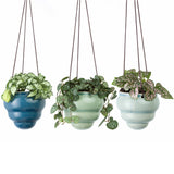 Bombini hanging pot trio by Burgon & Ball, indoor plant pots