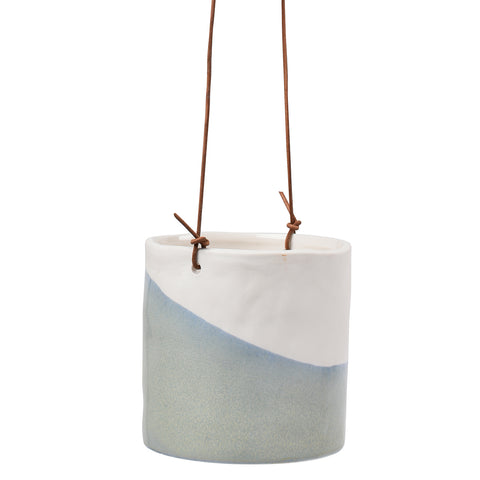 'Dip' hanging plant pot by Burgon & Ball, indoor plant pot