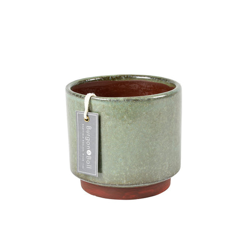 Malibu indoor pot - green, by Burgon & Ball