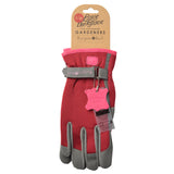 'Love The Glove' women's gardening glove, Berry design, size Medium-Large, by Burgon & Ball