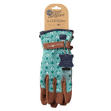 'Love The Glove' women's gardening glove, Deco design, size Medium-Large, by Burgon & Ball