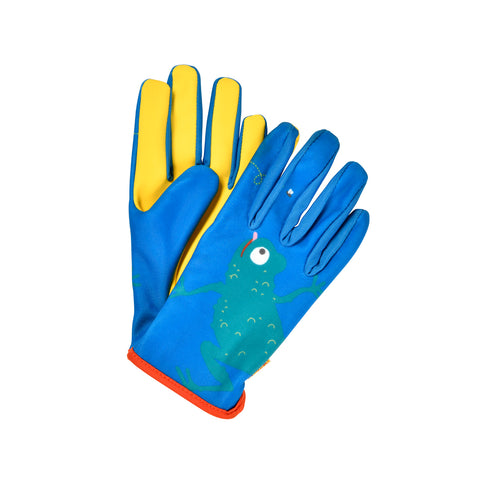 National Trust 'Get Me Gardening' children's frog gardening gloves by Burgon & Ball