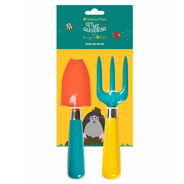 Children s Garden Trowel and Fork Set National Trust Burgon