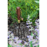 National Trust made by Burgon & Ball round-tined hand fork for gardening
