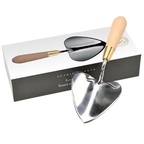 Sophie Conran heart-shaped trowel by Burgon & Ball