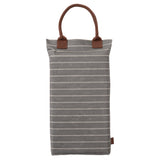 Sophie Conran for Burgon & Ball garden kneeler, grey ticking stripe