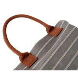 Sophie Conran for Burgon & Ball garden kneeler, grey ticking stripe