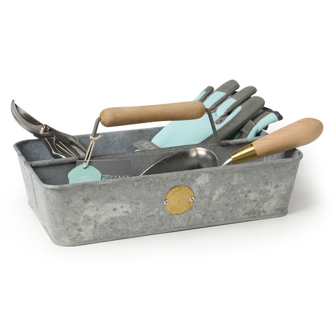 Sophie Conran for Burgon & Ball galvanized metal garden trug