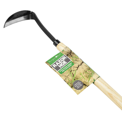 Razor Hoe, long handled, by Burgon & Ball