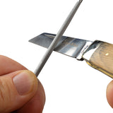 Burgon & Ball miniature sharpening steel, aluminium handle