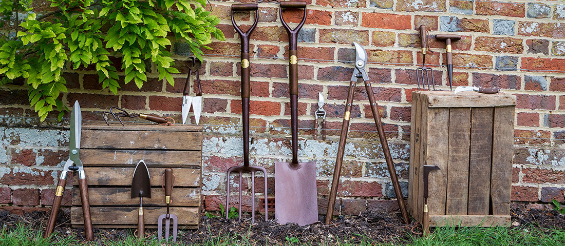 New 'National Trust made by Burgon Ball' garden tools