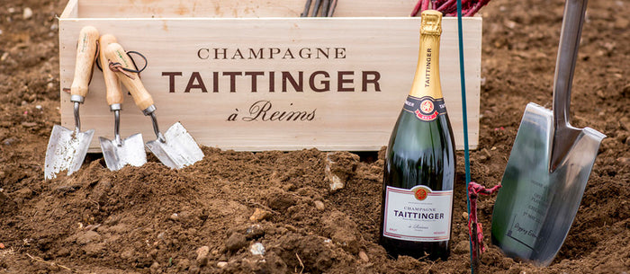 A Champagne occasion: Champagne Taittinger selects Burgon & Ball Groundbreaker spades