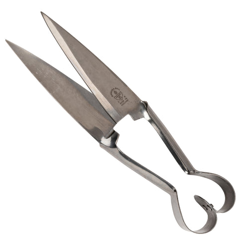 Double Bow No Turnover Montevideo Sheep Shears, Hand Shears, 7.0 inch Blade, by Burgon & Ball