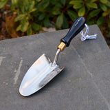 Collector range hand trowel, navy blue, by Burgon & Ball