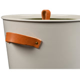 Collector Compost Bin, Mushroom colour, by Burgon & Ball