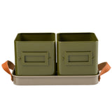 Collector Herb Pots, Olive, by Burgon & Ball