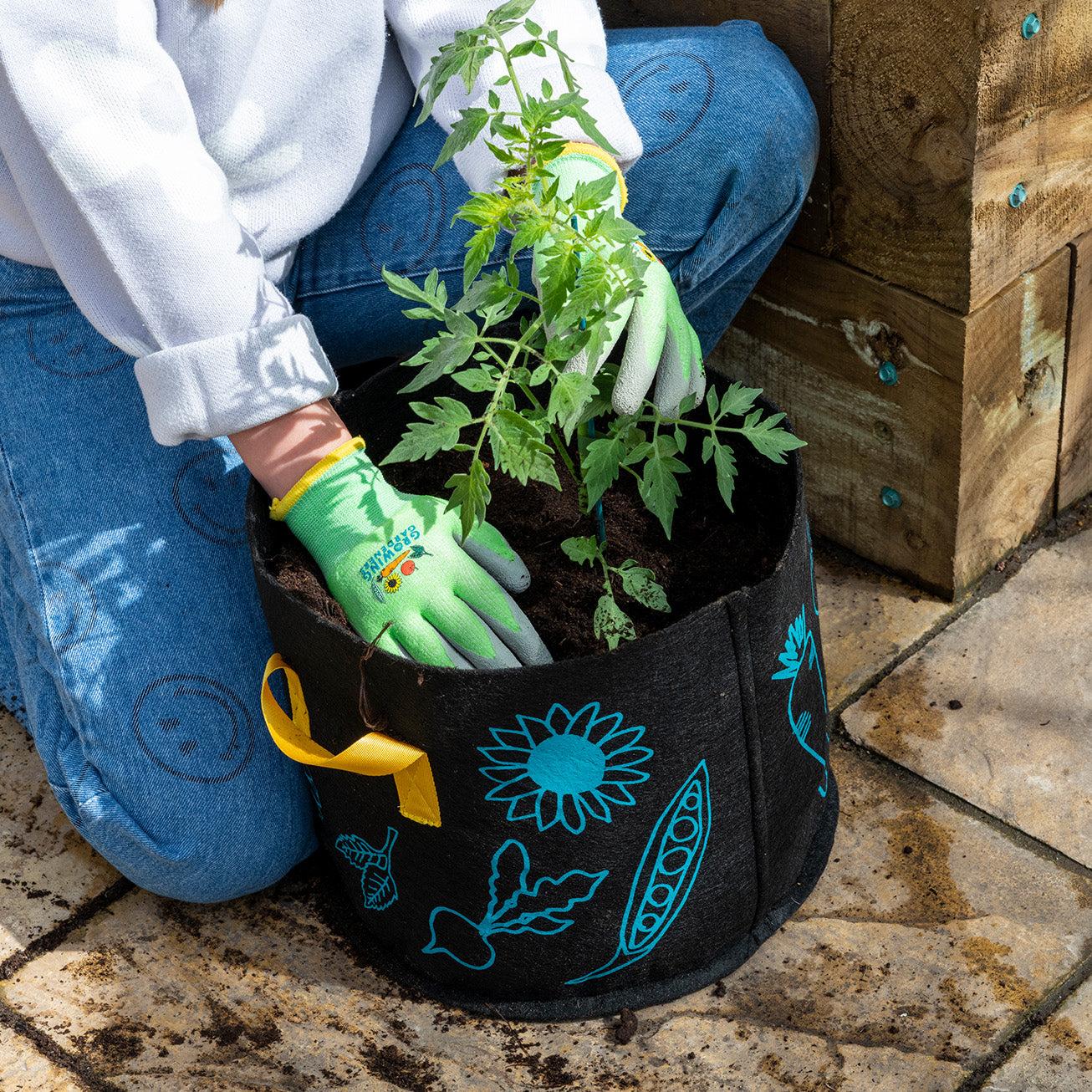 Outdoor Planter, Small | RHS Growing Gardeners | Burgon & Ball – Burgon ...