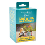 RHS Growing Gardener 'Make your own seedling paper pots' pot maker by Burgon & Ball
