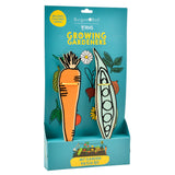 RHS Growing Gardeners 'My Garden Patch' stake and string set, vegetable garden, by Burgon & Ball