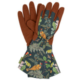 RHS Gifts for Gardeners 'Woodland Wonders' Gauntlet Gloves by Burgon & Ball