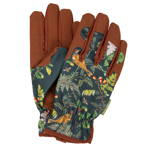 RHS Gifts for Gardeners 'Woodland Wonders' Gloves by Burgon & Ball