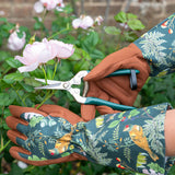 RHS Gifts for Gardeners 'Woodland Wonders' Gauntlet Gloves by Burgon & Ball