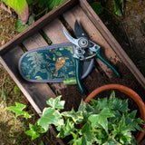 Burgon & Ball RHS Gifts for Gardeners 'Woodland Wonders' Pruner and Holster Gift Set