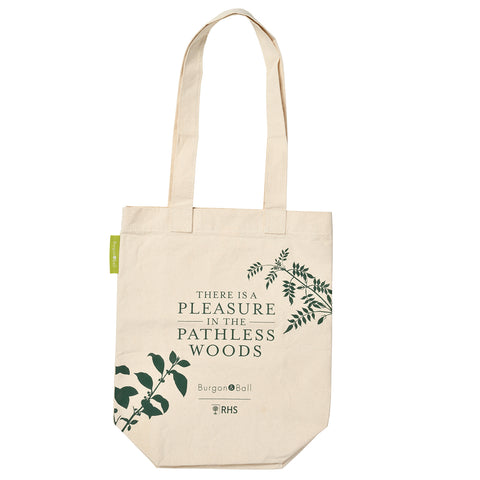 RHS Gifts for Gardeners 'Woodland Wonders' Tote Bag by Burgon & Ball