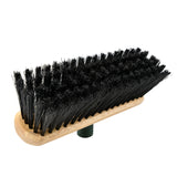 RHS-endorsed 12-inch garden brush with soft PVC bristles, by Burgon & Ball