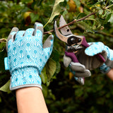 Kneelo® Garden Kneeler and Gardening Gloves Bundle - Eucalyptus, by Burgon & Ball