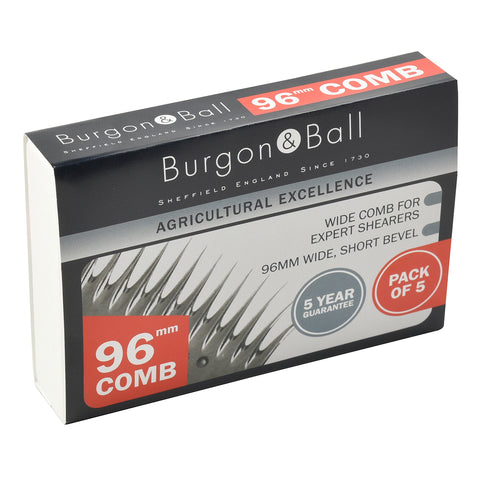Burgon & Ball Combs - 96mm, pack of 5
