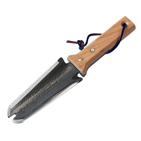 RHS-endorsed container root and transplanting knife by Burgon & Ball