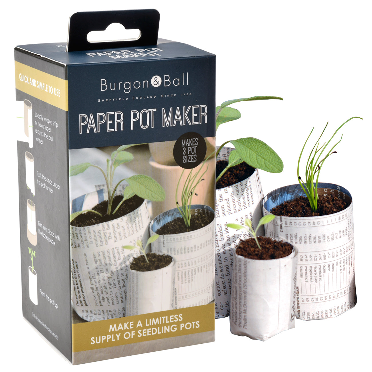 Paper Pot Maker | Burgon & Ball – Burgon and Ball