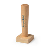 Wooden cell tray tamper by Burgon & Ball