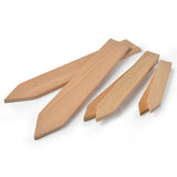 pack of six wooden plant labels, by Burgon & Ball