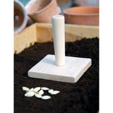 Seed tray tamper by Burgon & Ball