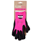 Burgon & Ball FloraBrite fluorescent pink gardening gloves, size S/M