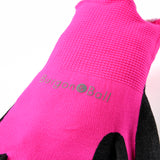 Burgon & Ball FloraBrite fluorescent pink gardening gloves, size S/M