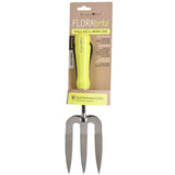 Burgon & Ball FloraBrite RHS-endorsed fluorescent yellow hand fork