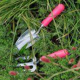 Burgon & Ball FloraBrite RHS-endorsed fluorescent pink hand trowel
