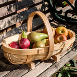 Medium wooden garden trug by Burgon & Ball